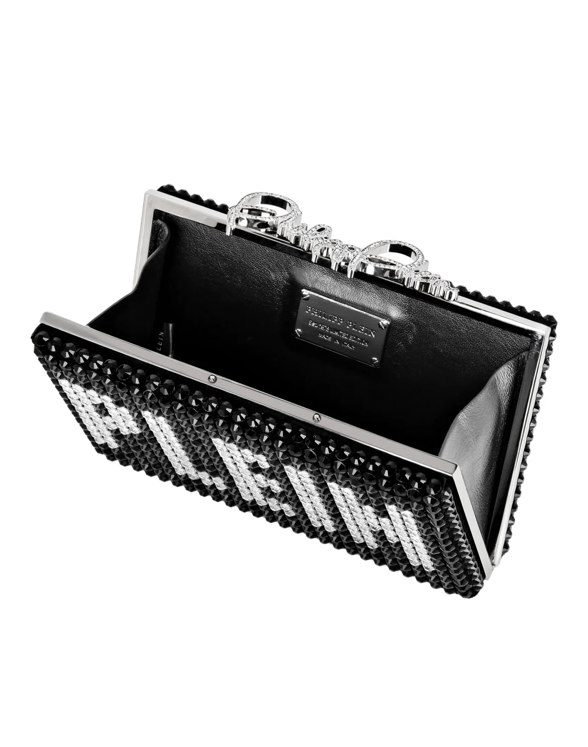 Clutch Crystal Philipp Plein TM Crystals, цвет: Черный