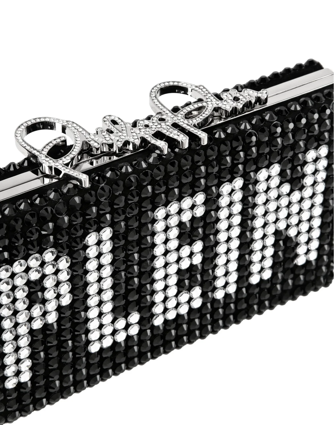 Clutch Crystal Philipp Plein TM Crystals, цвет: Черный
