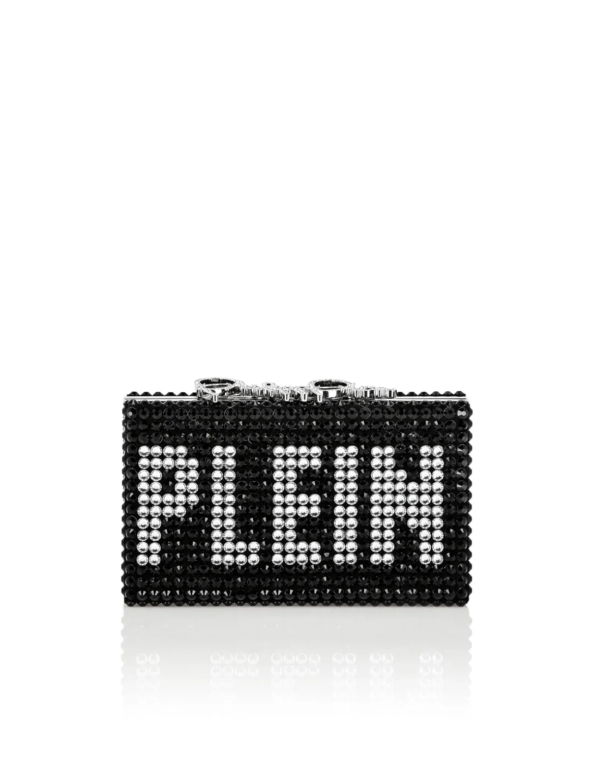 Clutch Crystal Philipp Plein TM Crystals, цвет: Черный