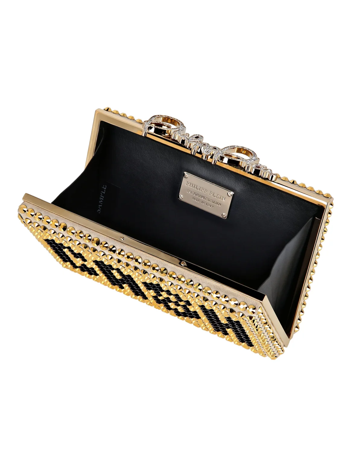 Clutch Crystal Philipp Plein TM Crystals, цвет: Золотой