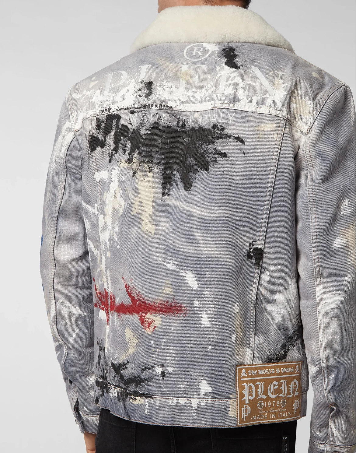 Denim Jacket Painted, цвет: Синий