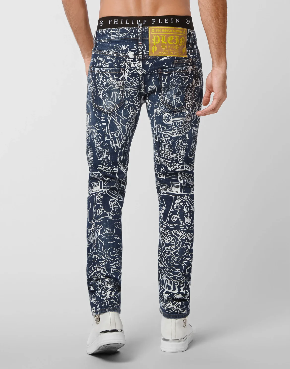 Denim Trousers Super Straight Cut, цвет: Синий