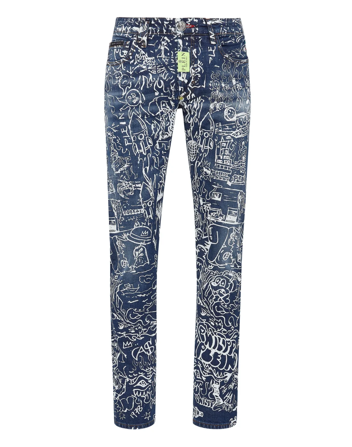 Denim Trousers Super Straight Cut, цвет: Синий