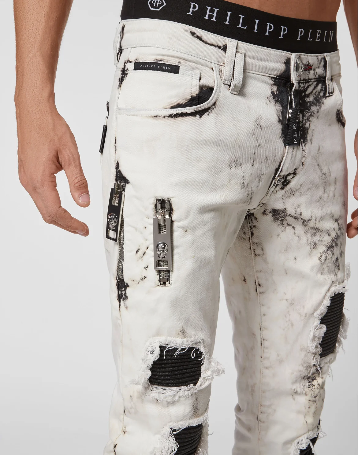 Denim Trousers Rock Star fit, цвет: Белый