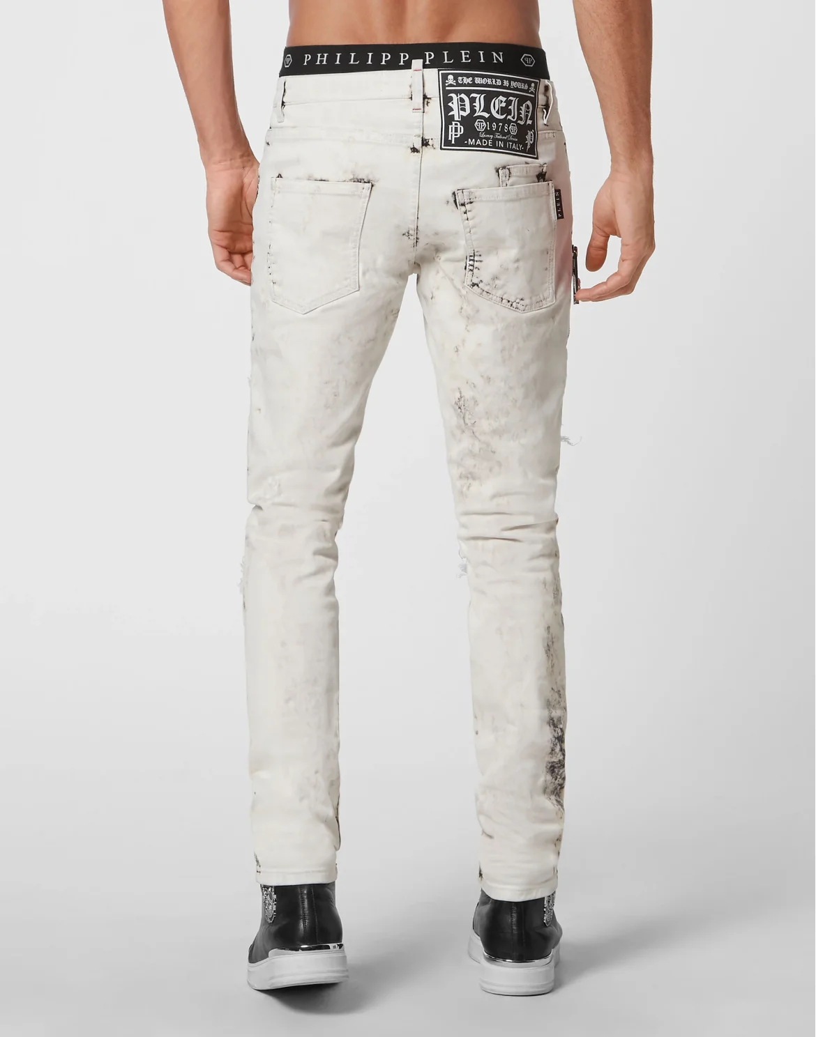 Denim Trousers Rock Star fit, цвет: Белый