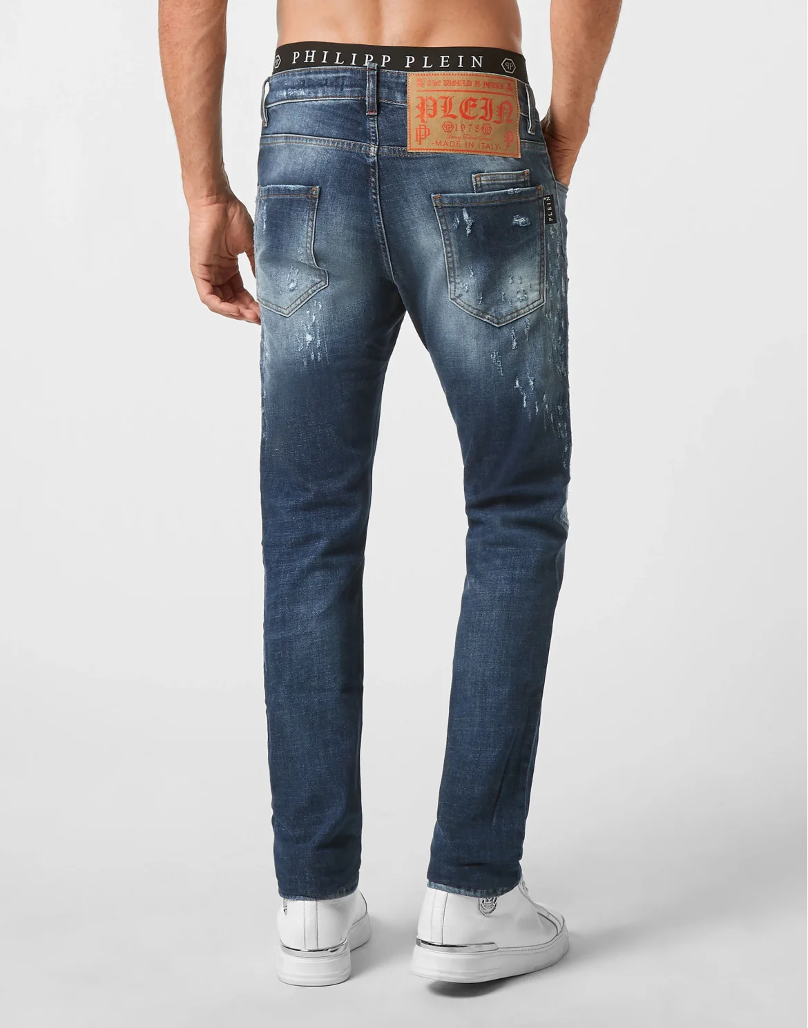 Denim Trousers Super Straight Cut Premium, цвет: Синий