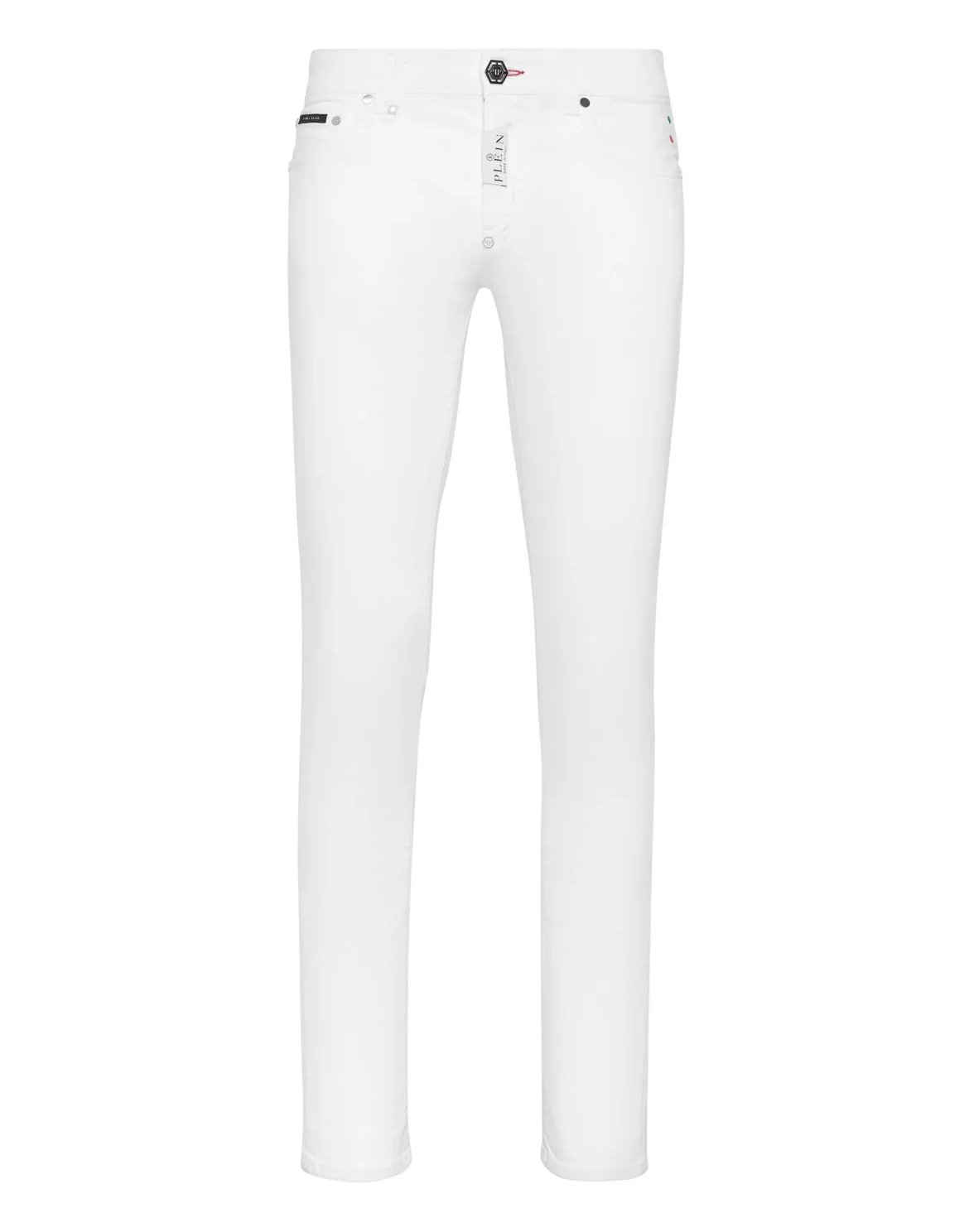 Denim Trousers Super fit Hexagon, цвет: Белый
