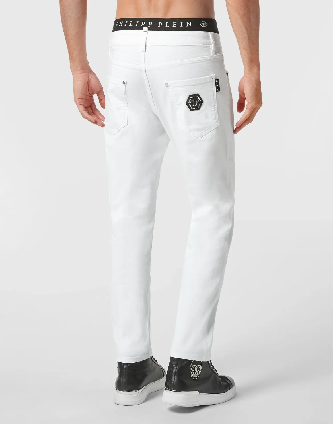 Denim Trousers Detroit Fit Hexagon, цвет: Белый