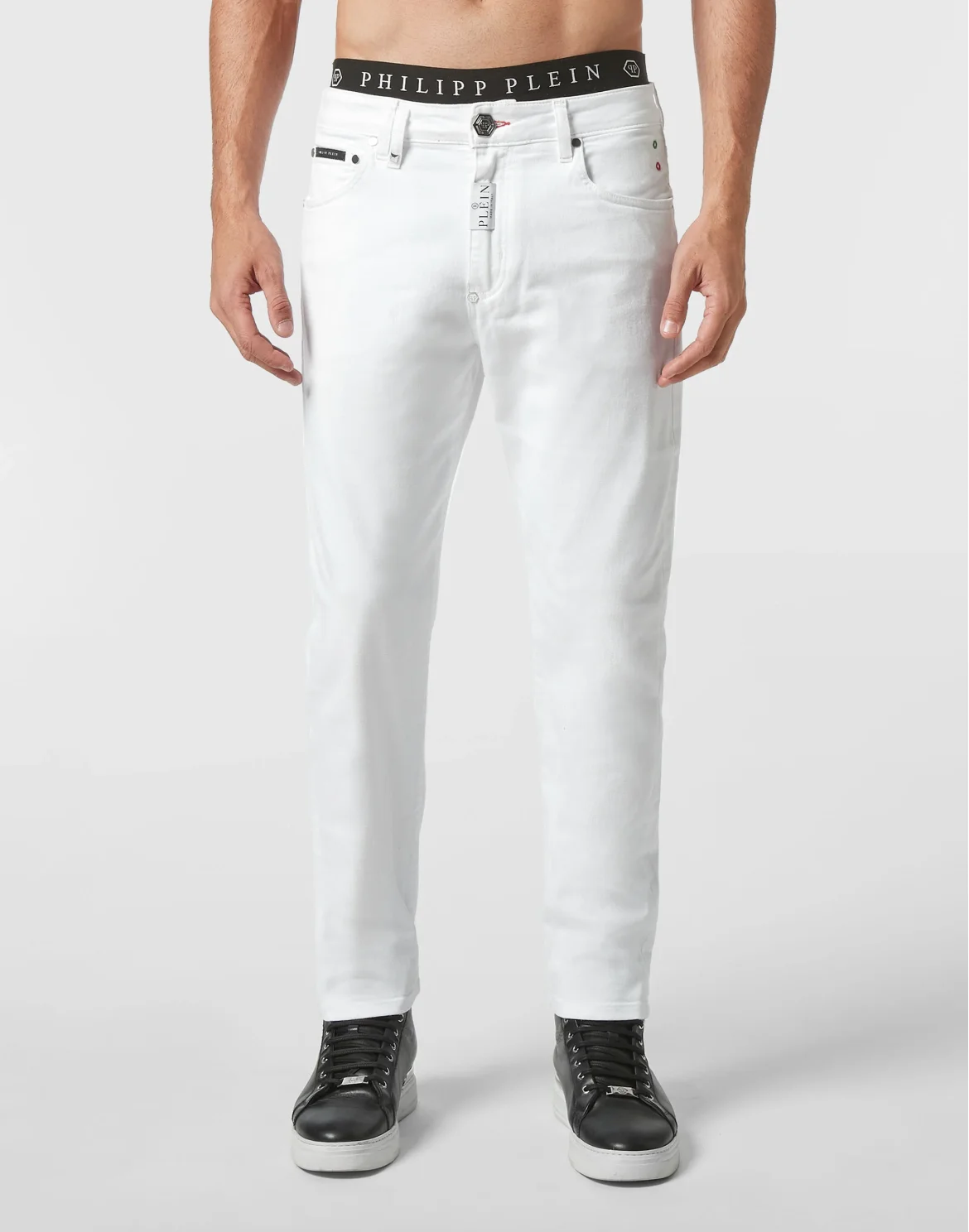 Denim Trousers Detroit Fit Hexagon, цвет: Белый