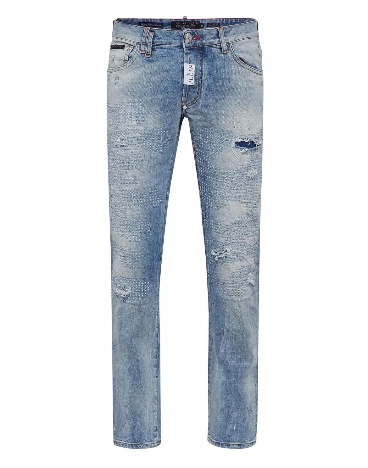Denim Trousers Super Straight Cut Premium, цвет: Синий