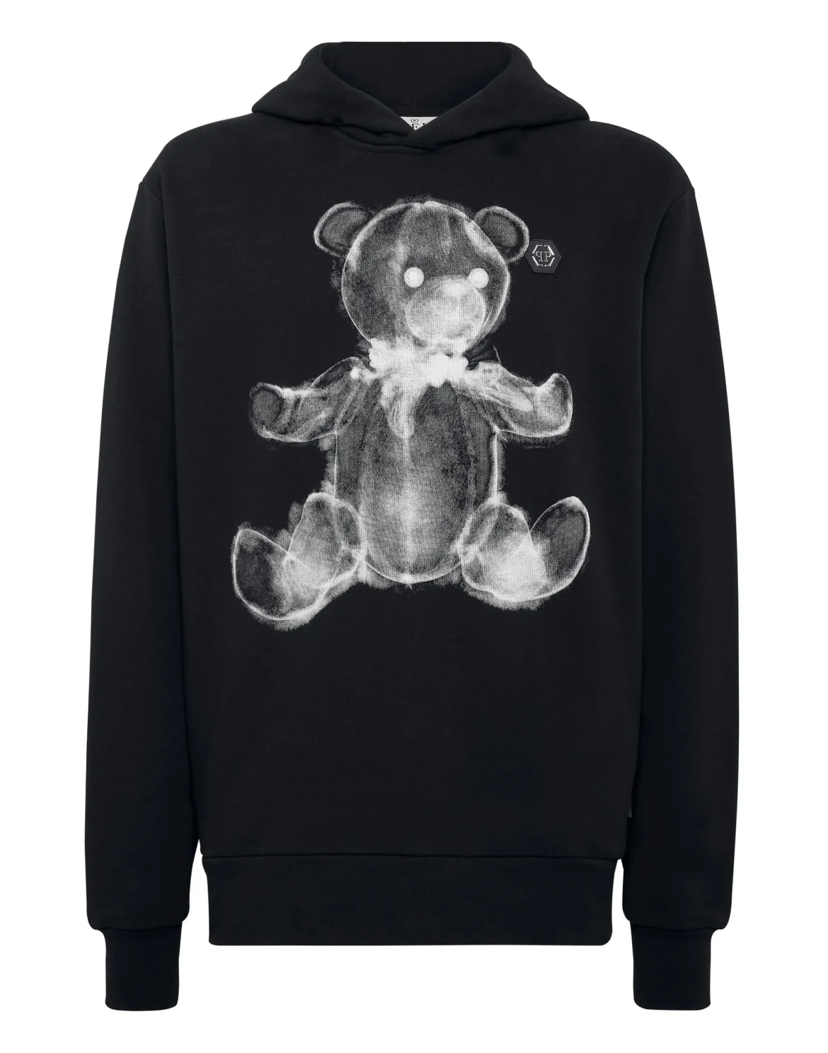 Hoodie sweatshirt Teddy Bear, цвет: Черный
