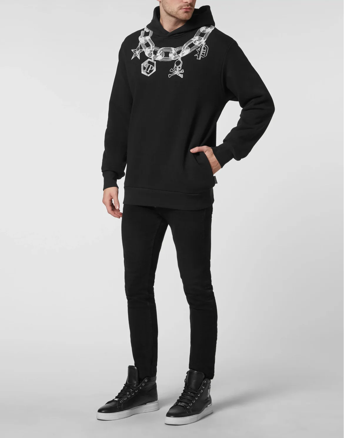 Hoodie sweatshirt, цвет: Черный