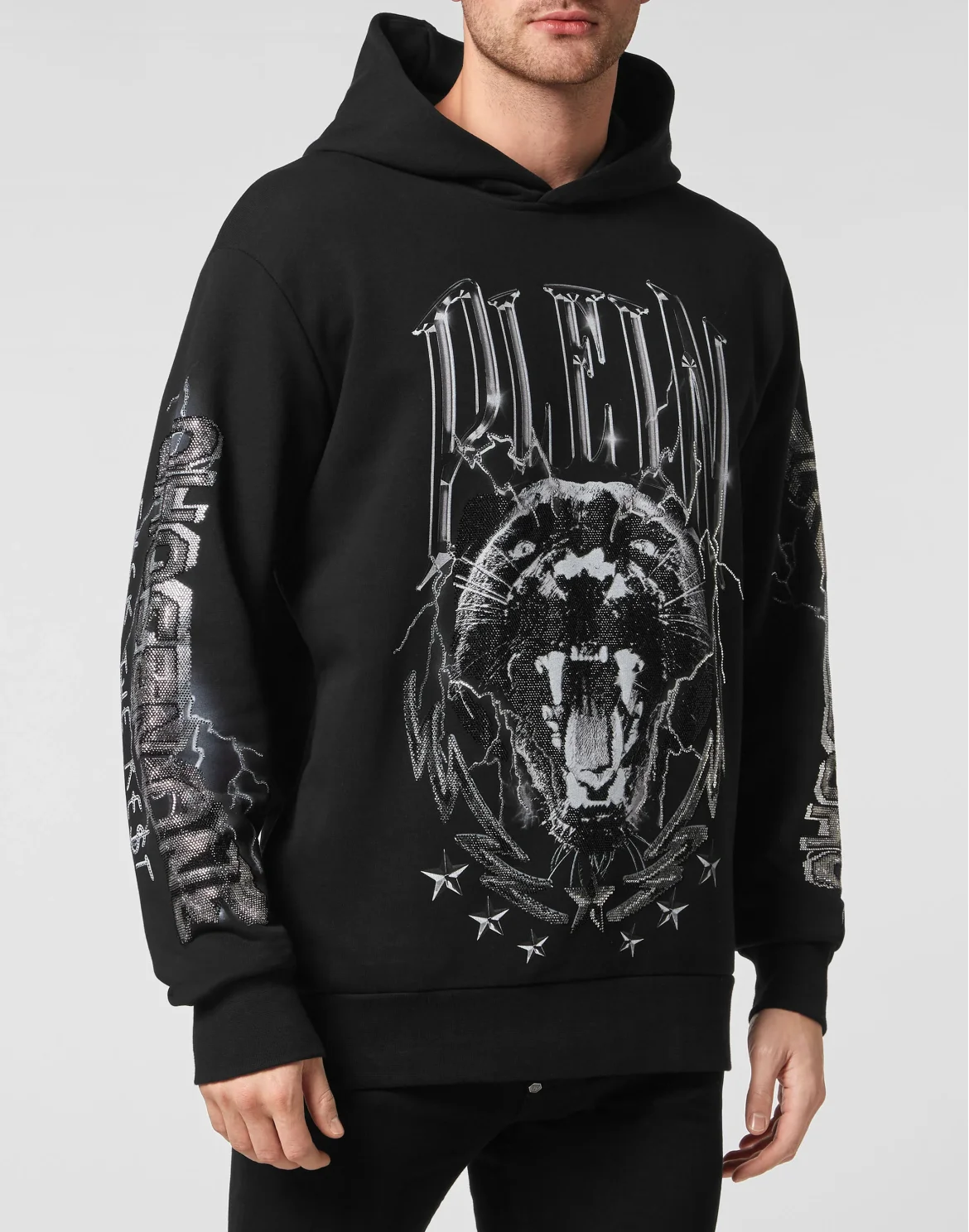 Hoodie sweatshirt Philipp Plein TM, цвет: Черный