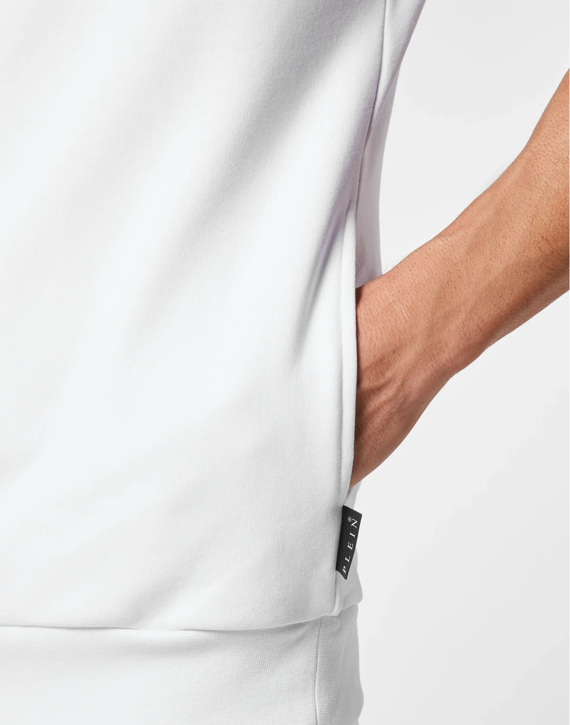 Hoodie Sleeveless Basic, цвет: Белый