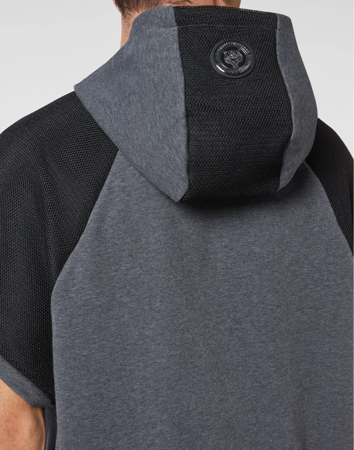 Sleeveless Hoodie Tiger, цвет: Серый