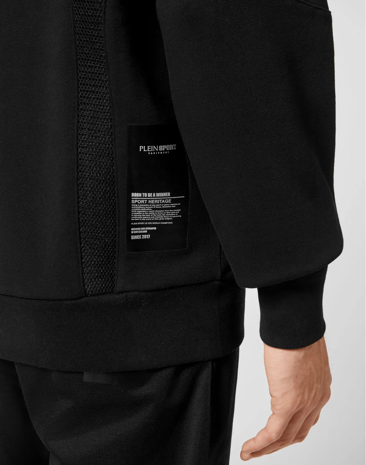 Hoodie Sweatshirt Statement, цвет: Черный