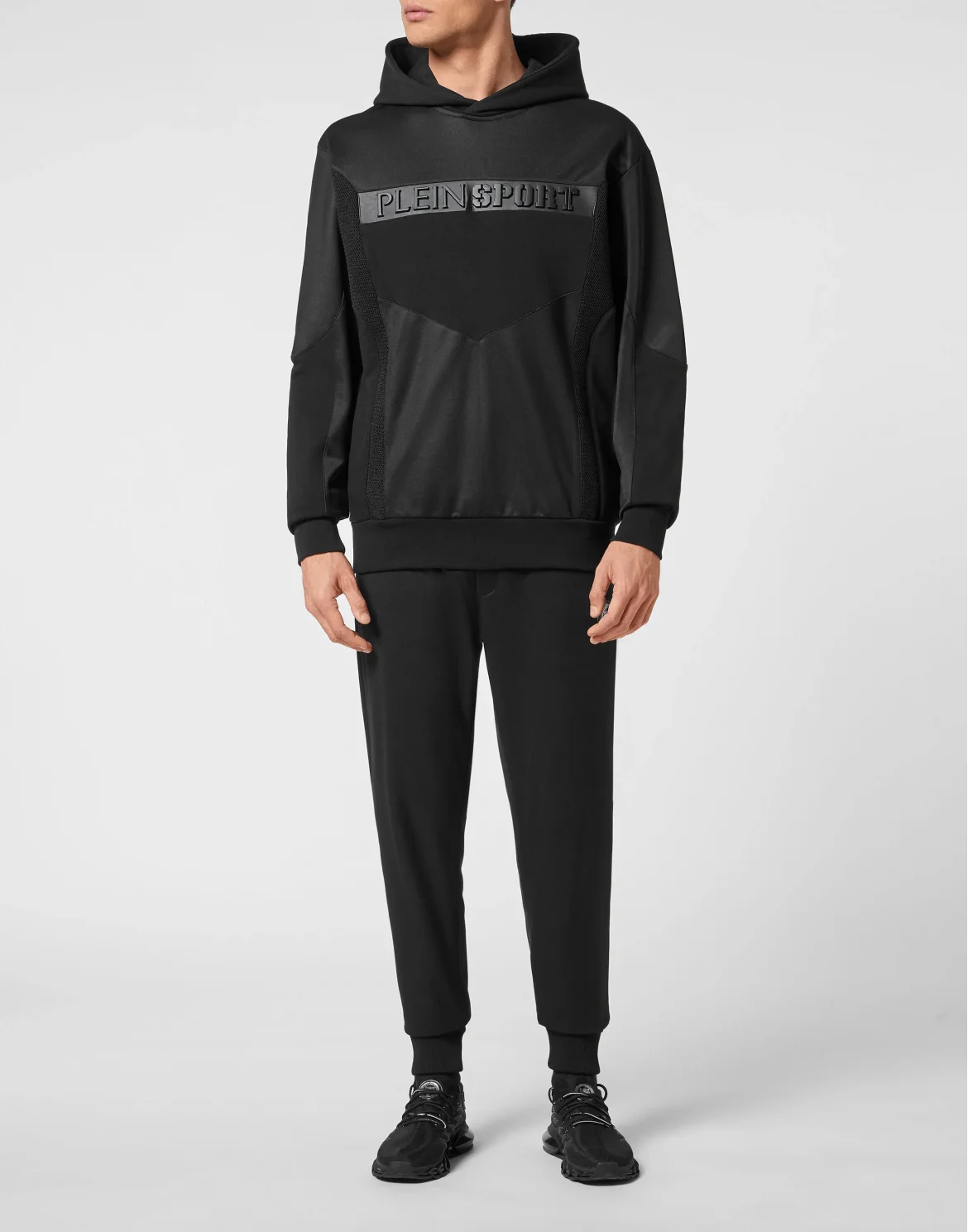 Hoodie Sweatshirt Statement, цвет: Черный