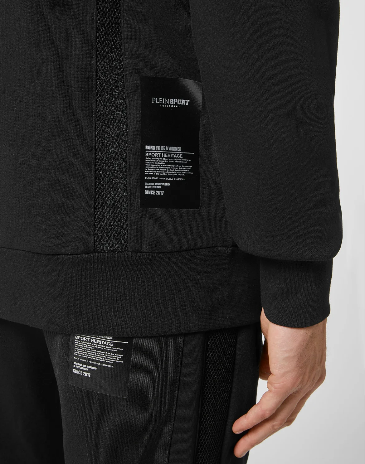 Hoodie Sweatshirt Statement, цвет: Черный