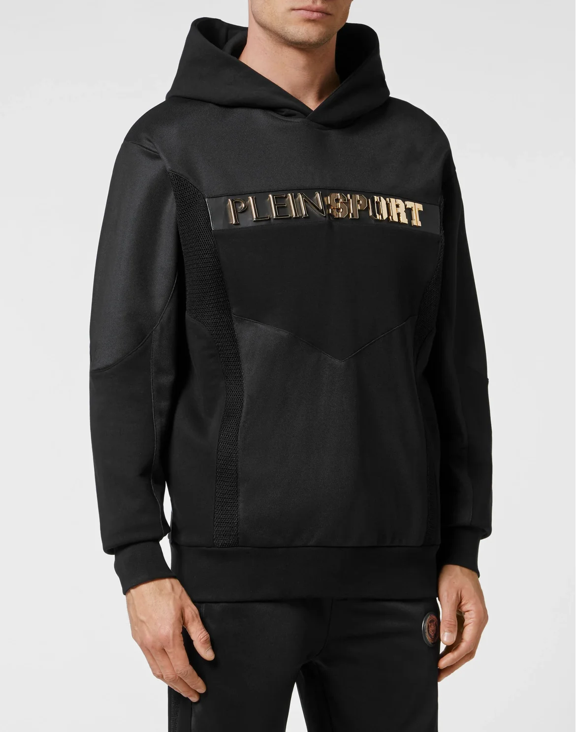 Hoodie Sweatshirt Statement, цвет: Черный