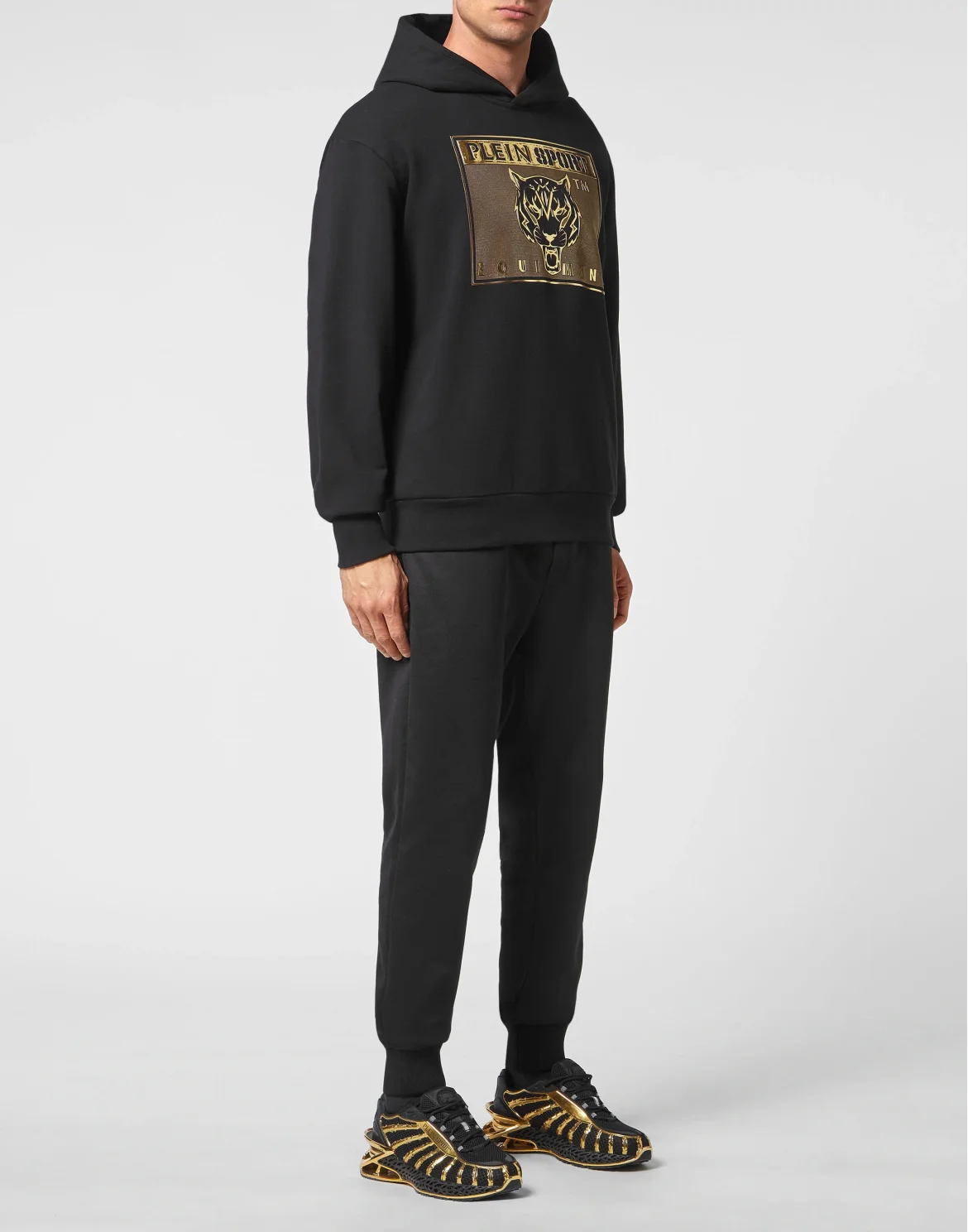 Hoodie sweatshirt Tiger, цвет: Черный