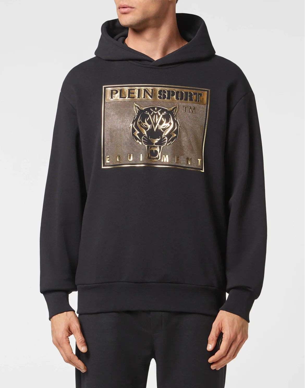 Hoodie sweatshirt Tiger, цвет: Черный