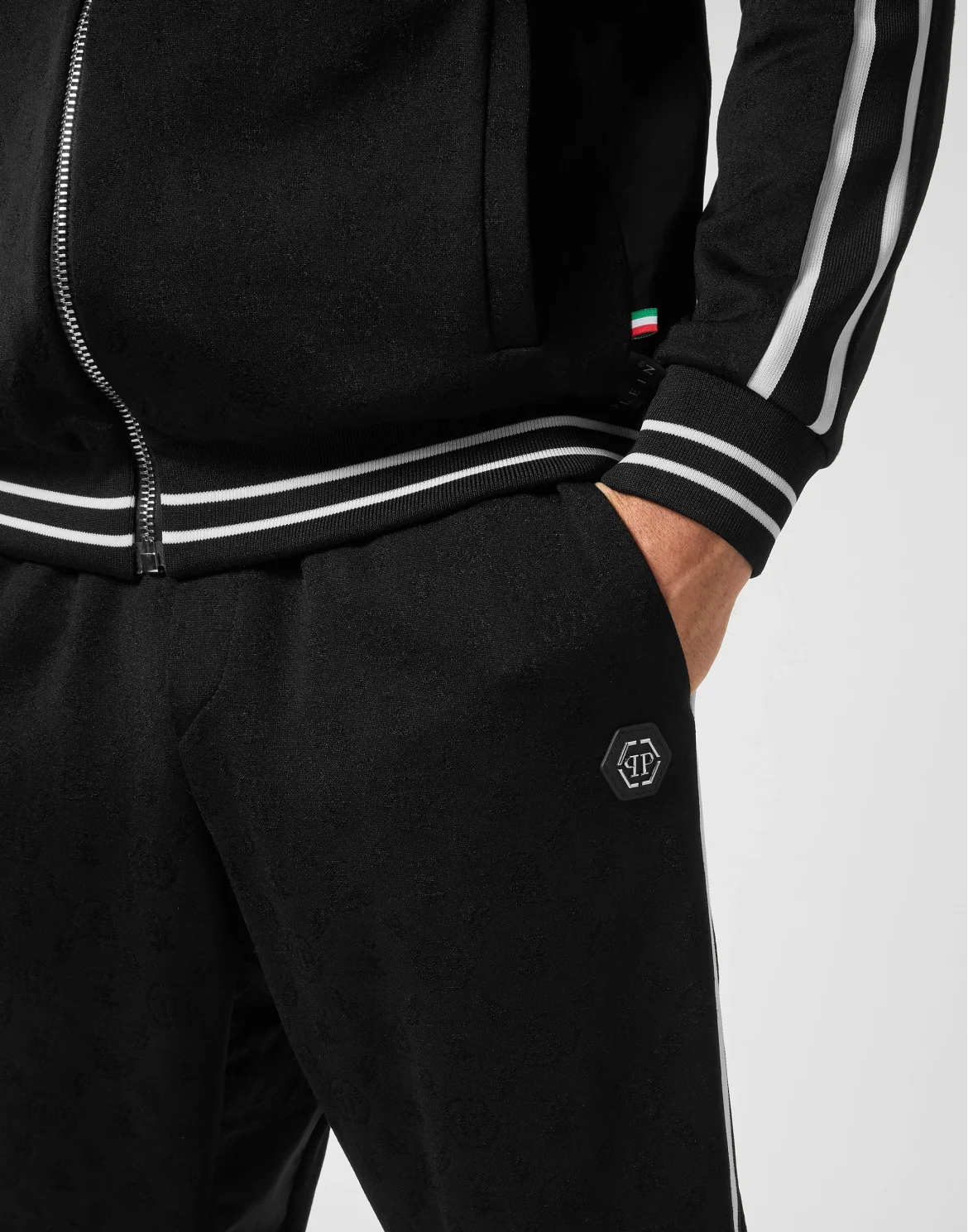 Tracksuit Top/Trousers, цвет: Черный