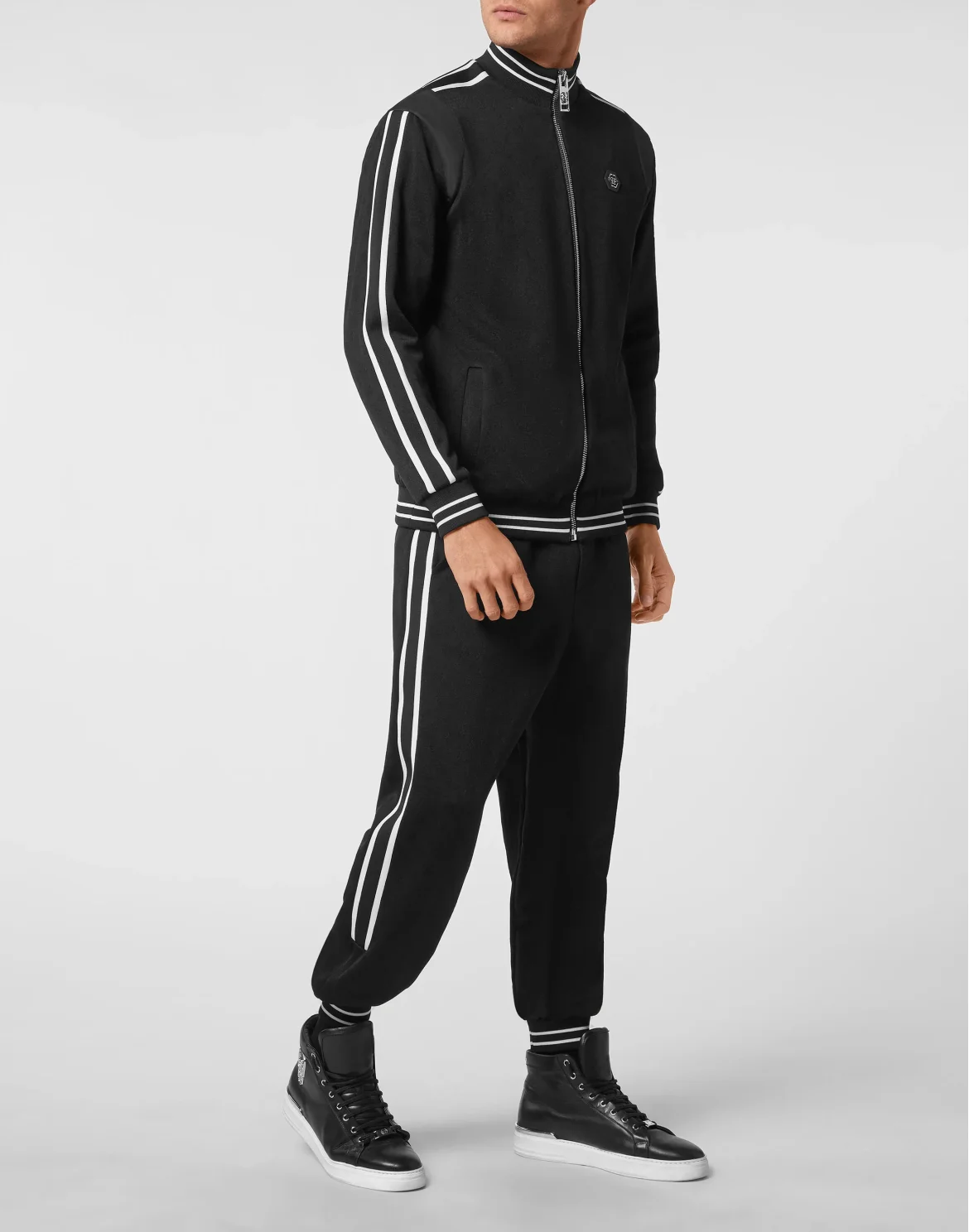 Tracksuit Top/Trousers, цвет: Черный