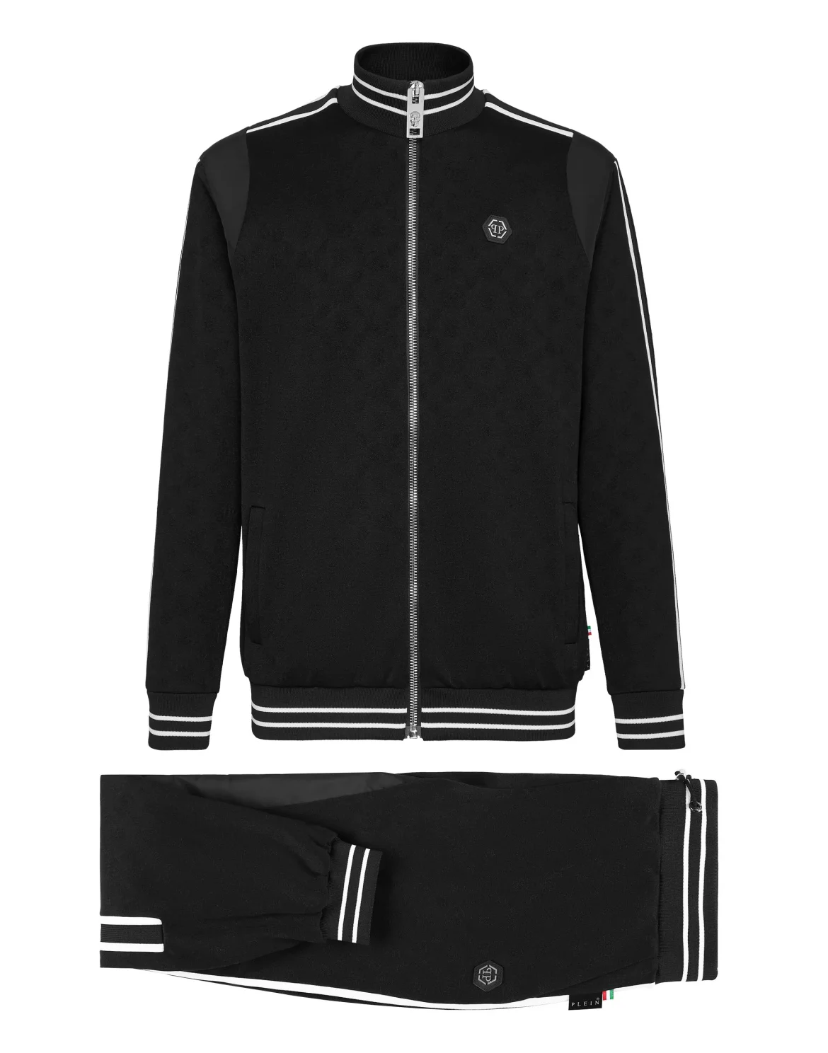 Tracksuit Top/Trousers, цвет: Черный