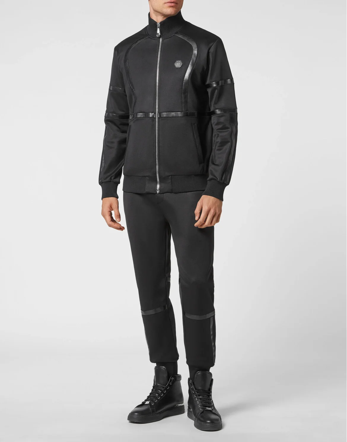 Tracksuit Top/Trousers, цвет: Черный