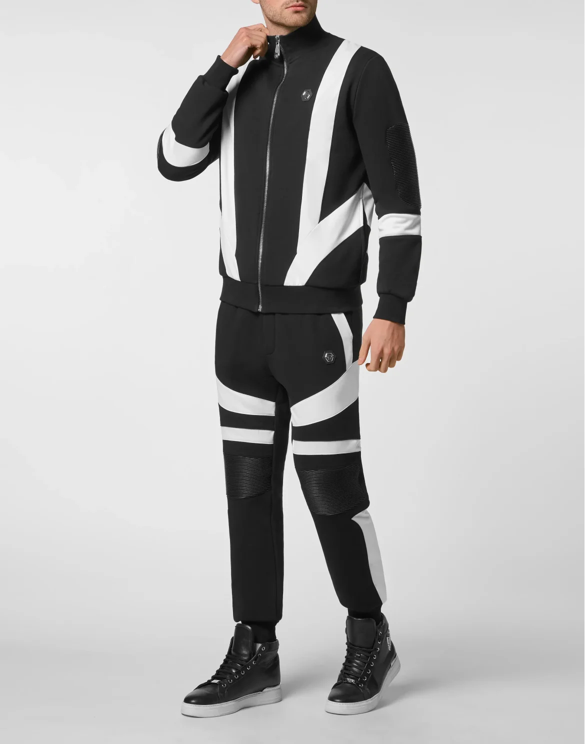 Tracksuit Top/Trousers, цвет: Черный