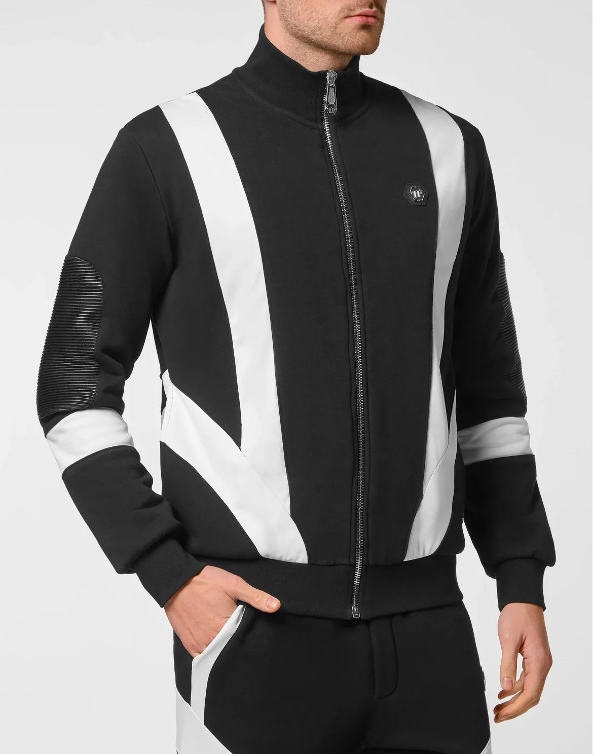 Tracksuit Top/Trousers, цвет: Черный