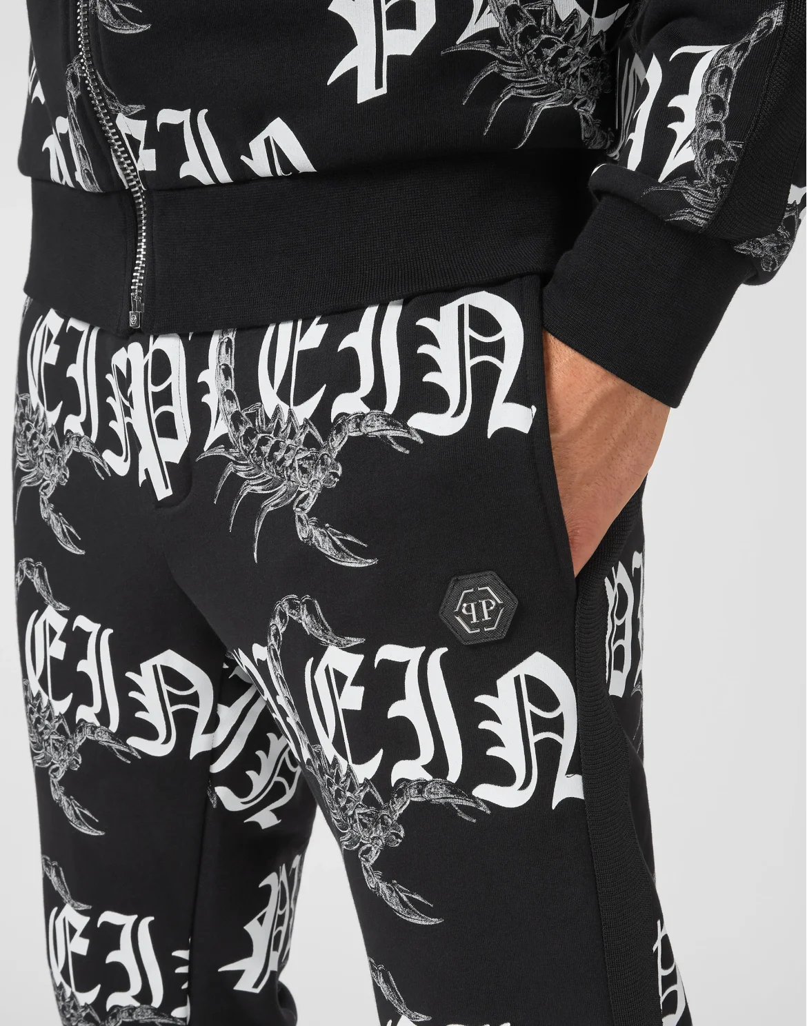 Tracksuit Top/Trousers Scorpion, цвет: Черный