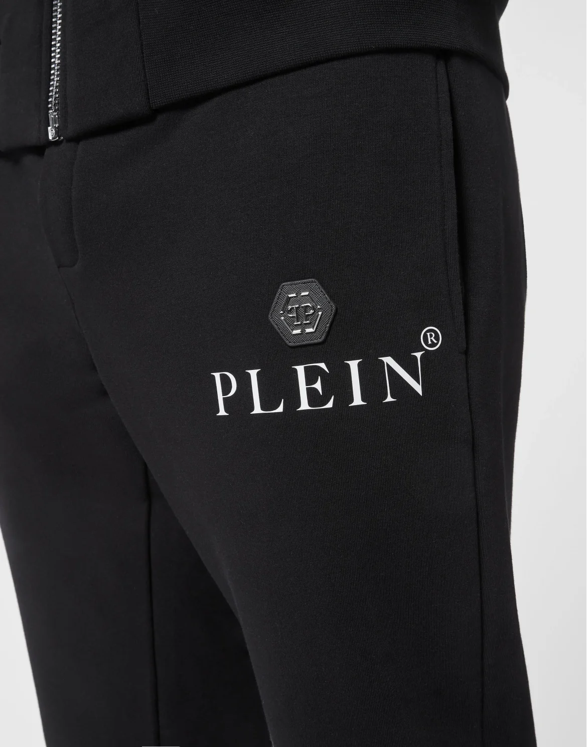 Joggning Tracksuit Top/Trousers Hexagon, цвет: Черный