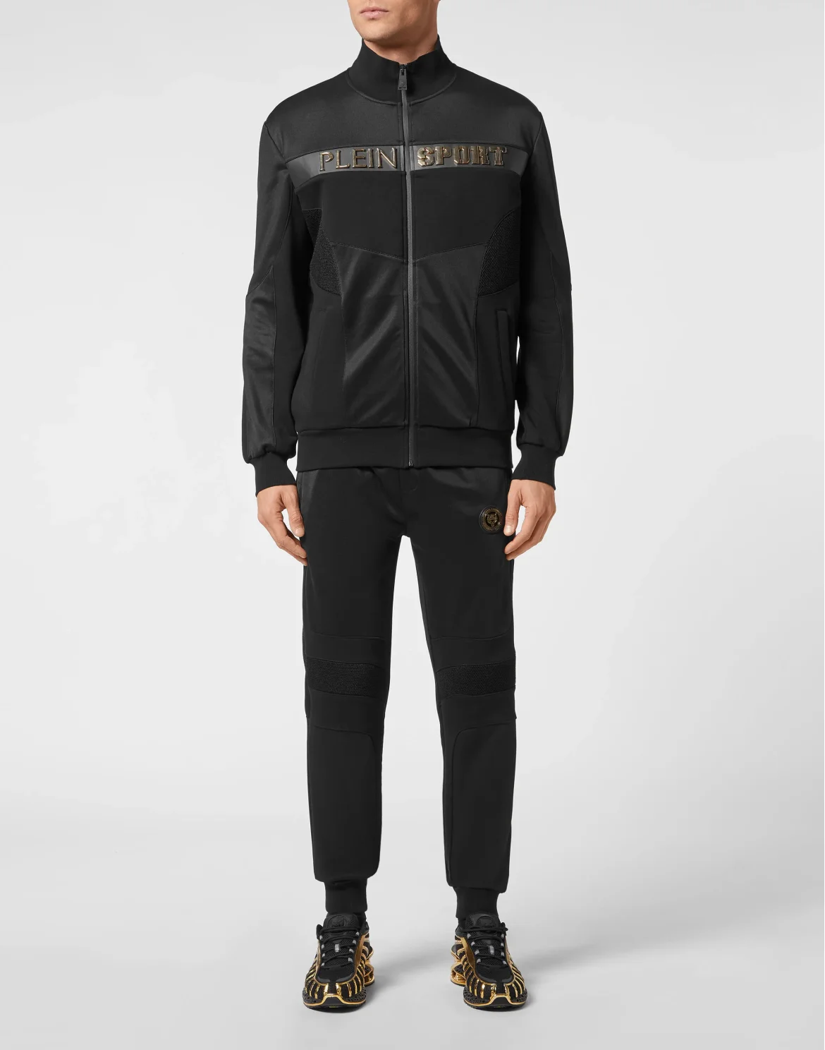 Tracksuit: Zip-up Jacket + jogging pants Statement, цвет: Черный
