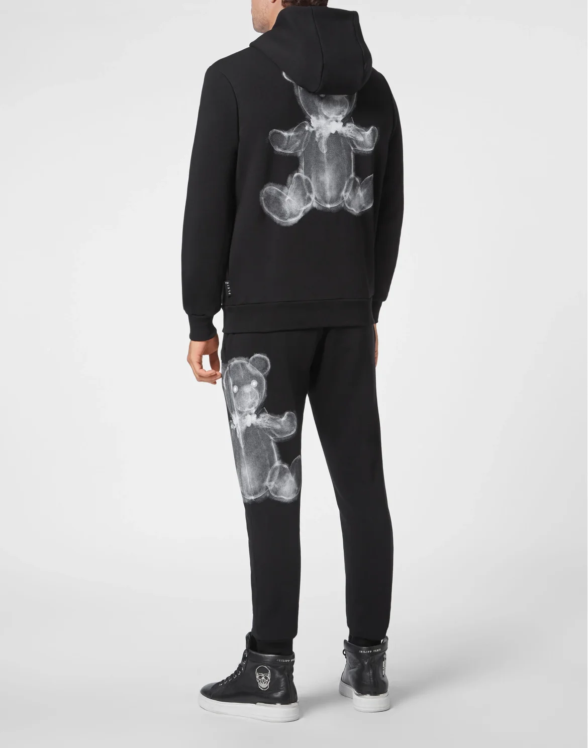 Jogging tracksuit:Hoodie/Trousers Teddy Bear, цвет: Черный