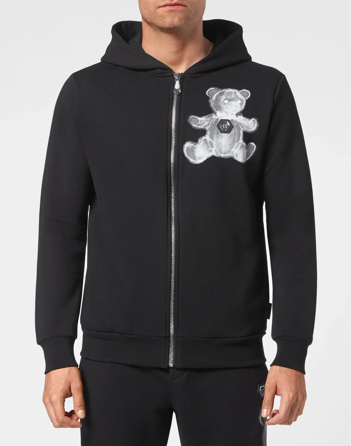 Jogging tracksuit:Hoodie/Trousers Teddy Bear, цвет: Черный