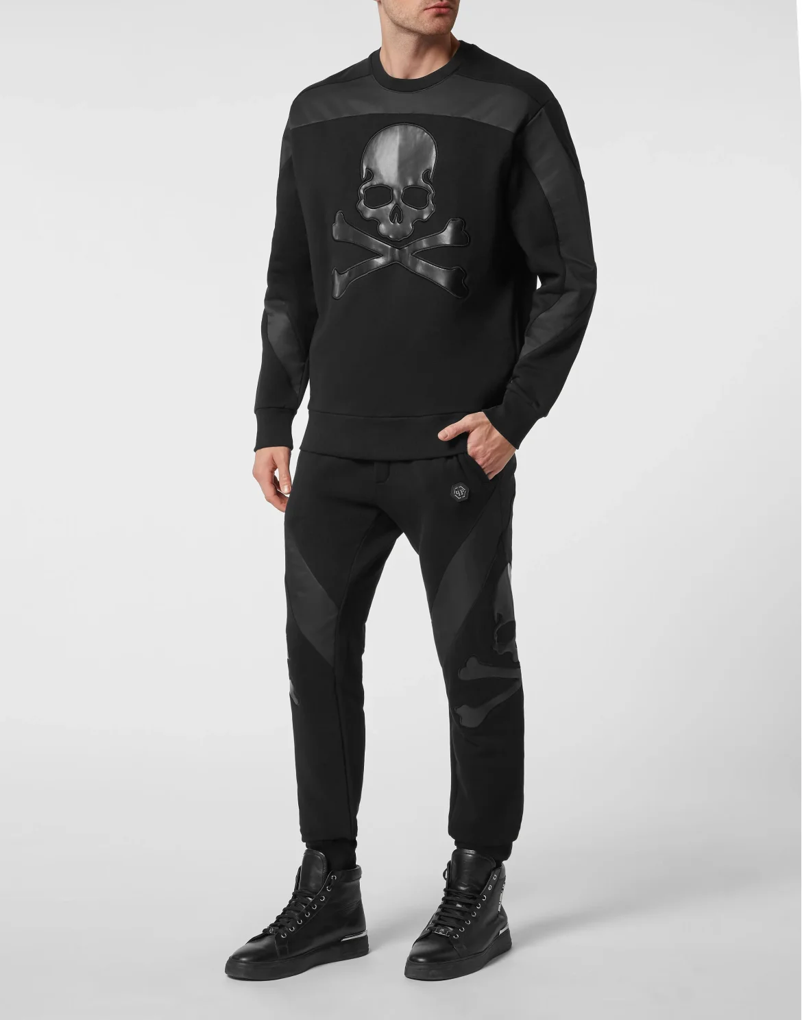 Sweatshirt LS, цвет: Черный