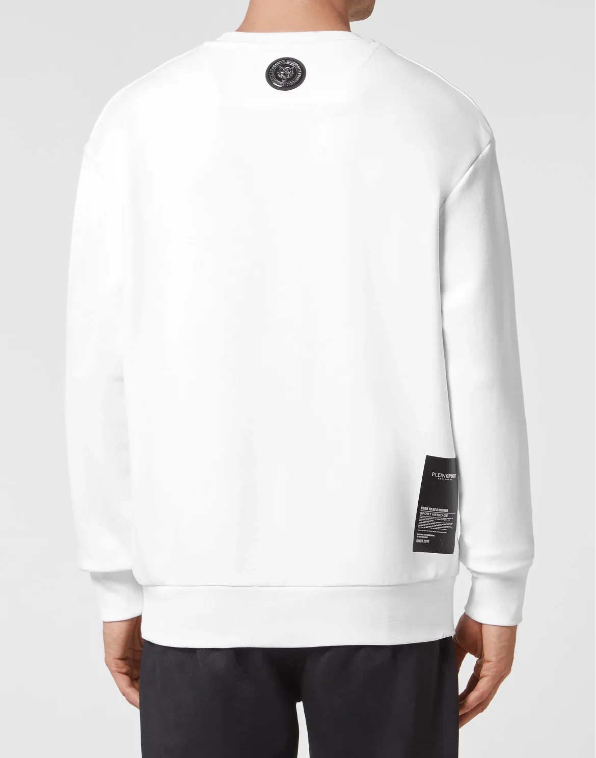 Longsleeve Sweatshirt Tiger, цвет: Белый