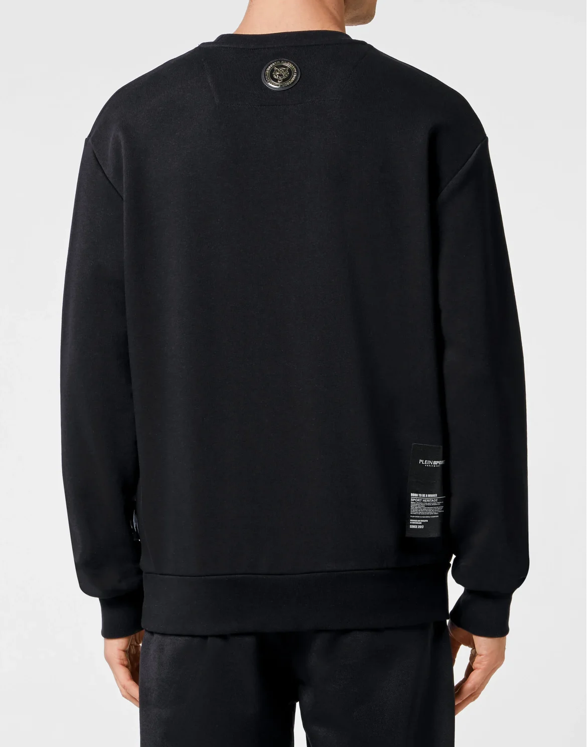 Longsleeve Sweatshirt Tiger, цвет: Черный