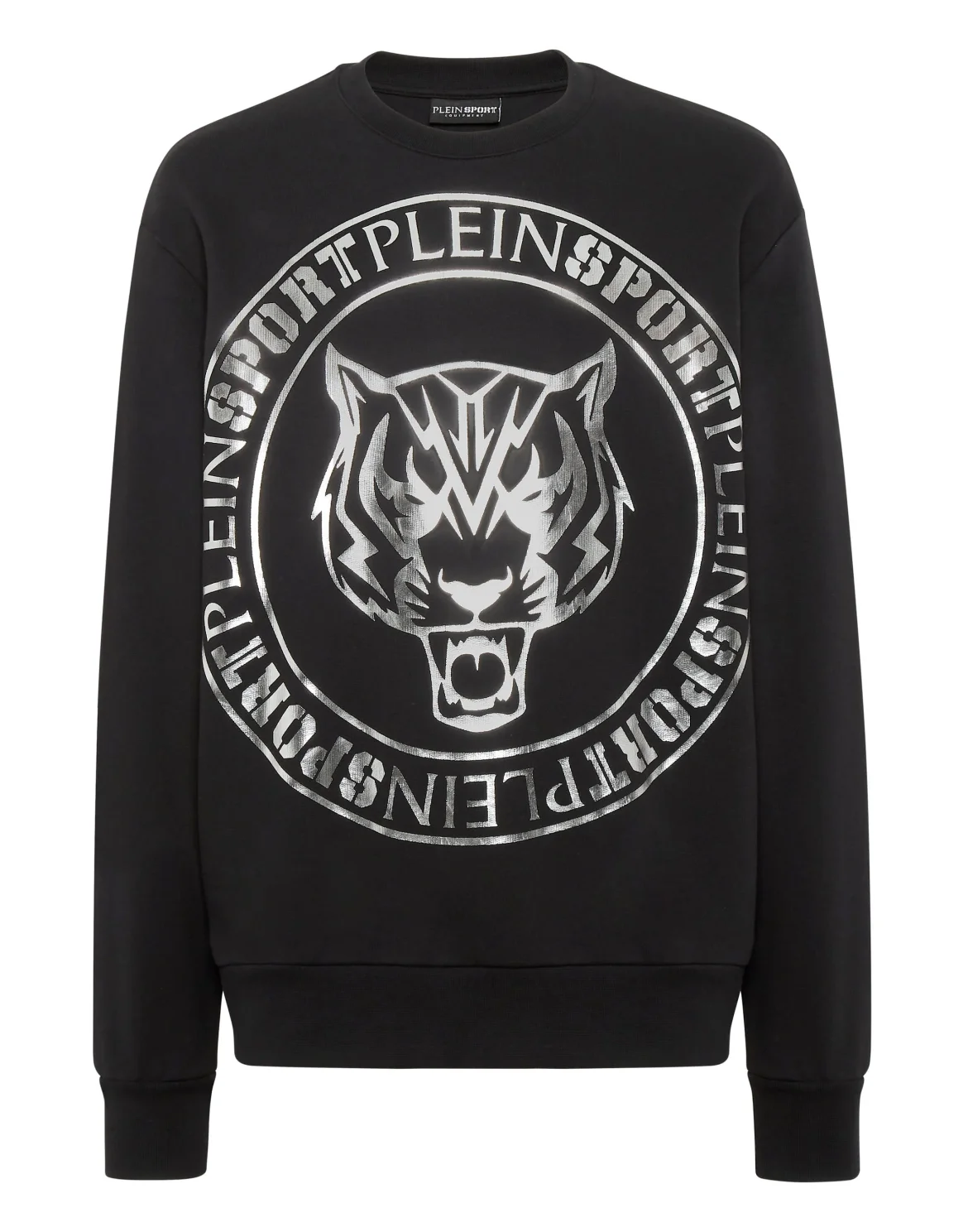 Longsleeve Sweatshirt Tiger, цвет: Черный