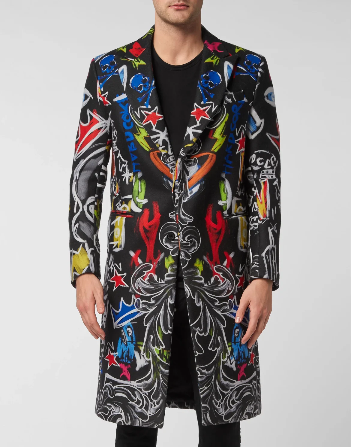 Agnelli Long Coat, цвет: Серый