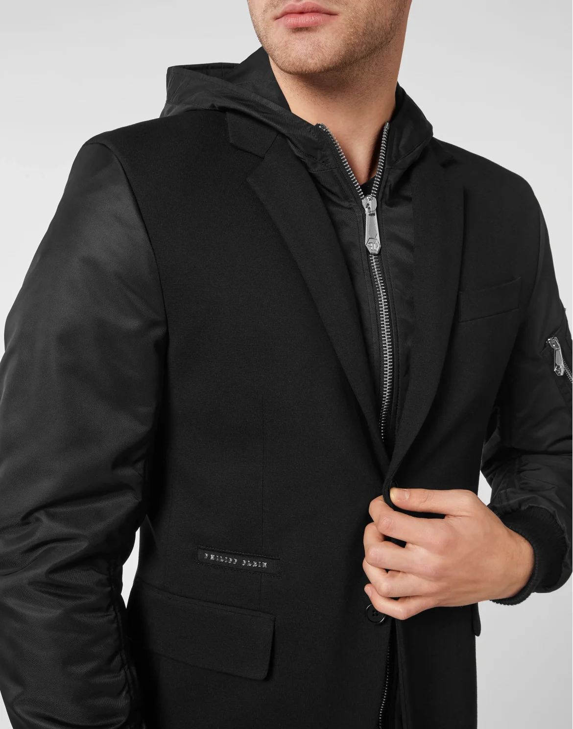 Hoodie Jacket Gigolò fit, цвет: Черный