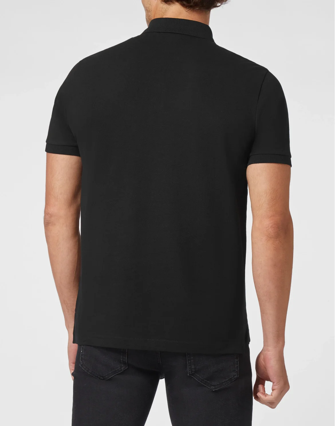 Slim Fit Polo shirt SS, цвет: Черный