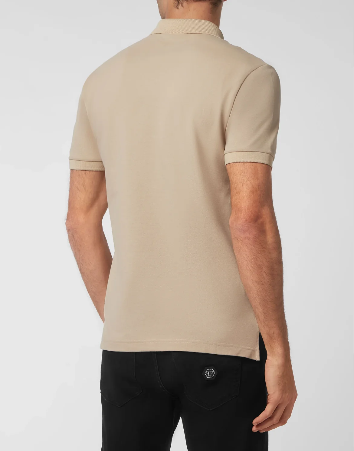 Slim Fit Polo shirt SS, цвет: Бежевый