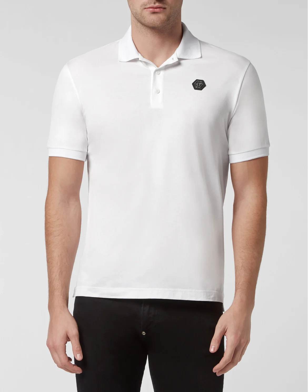 Slim Fit Polo shirt SS, цвет: Белый