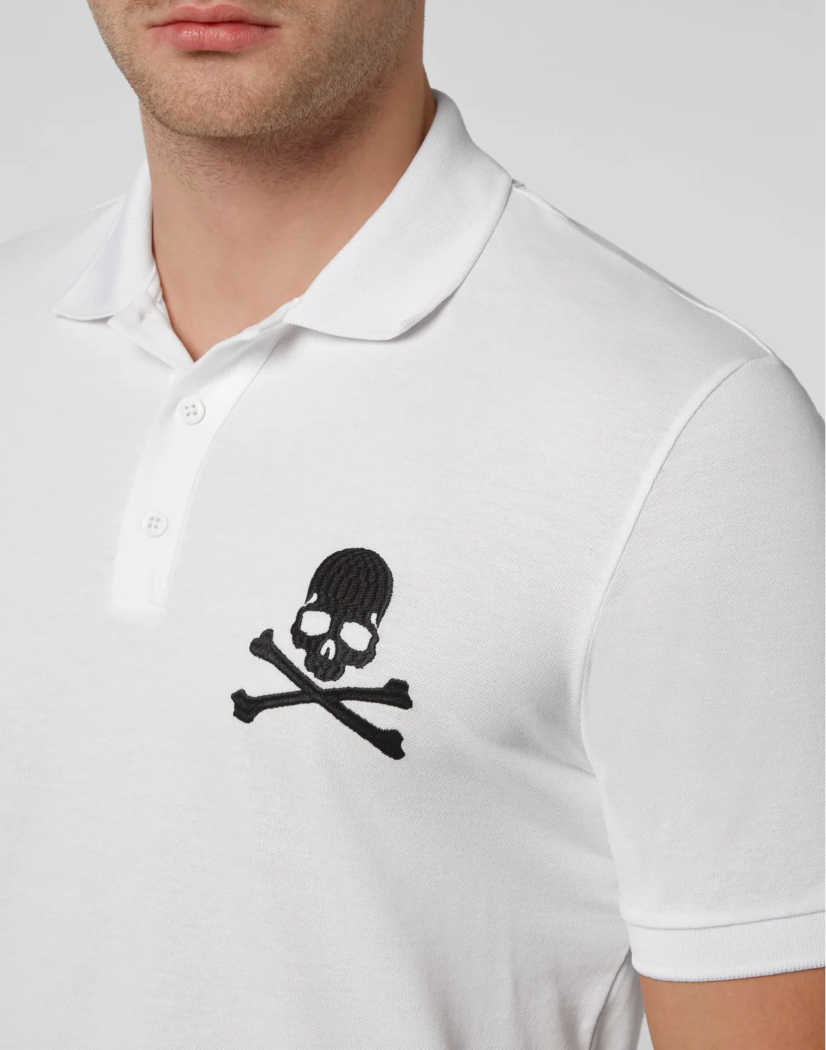 Slim Fit Polo shirt SS, цвет: Белый