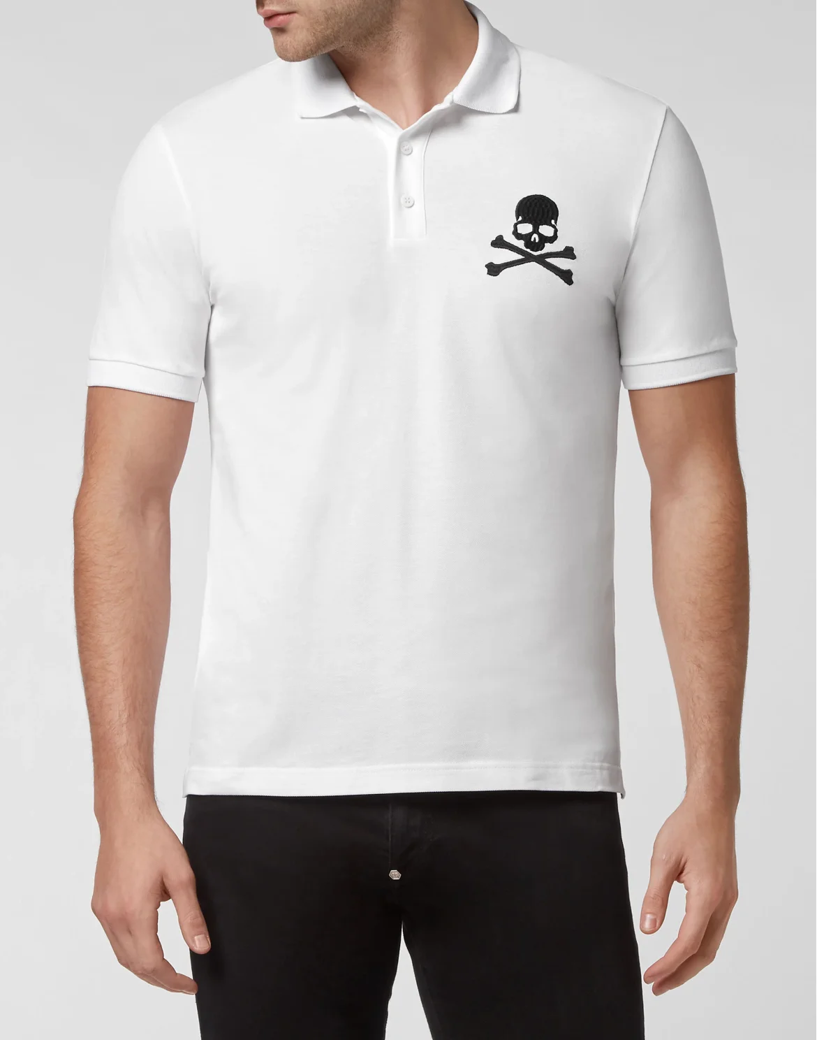 Slim Fit Polo shirt SS, цвет: Белый