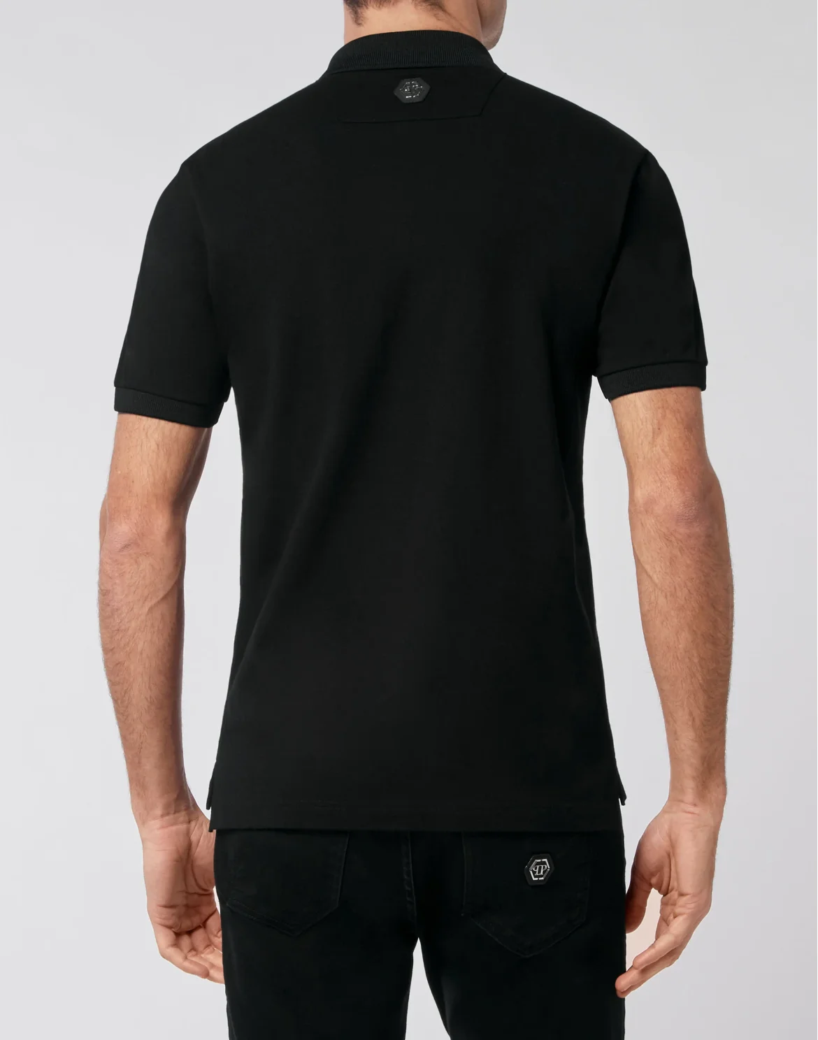Slim Fit Polo shirt SS, цвет: Черный