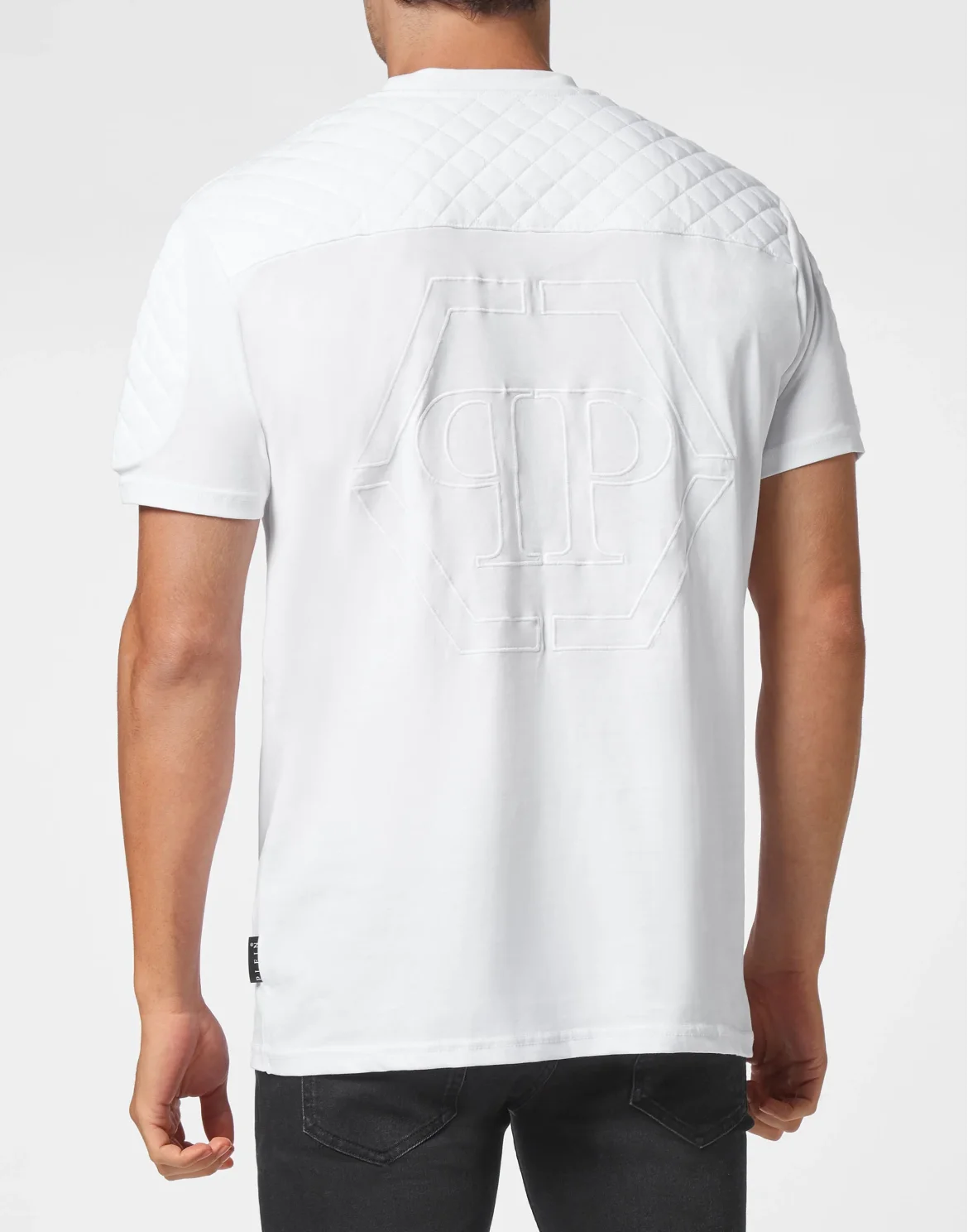 T-shirt Round Neck SS Hexagon, цвет: Белый