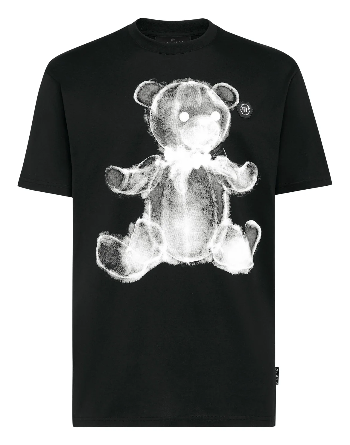 T-shirt Round Neck SS Teddy Bear, цвет: Черный